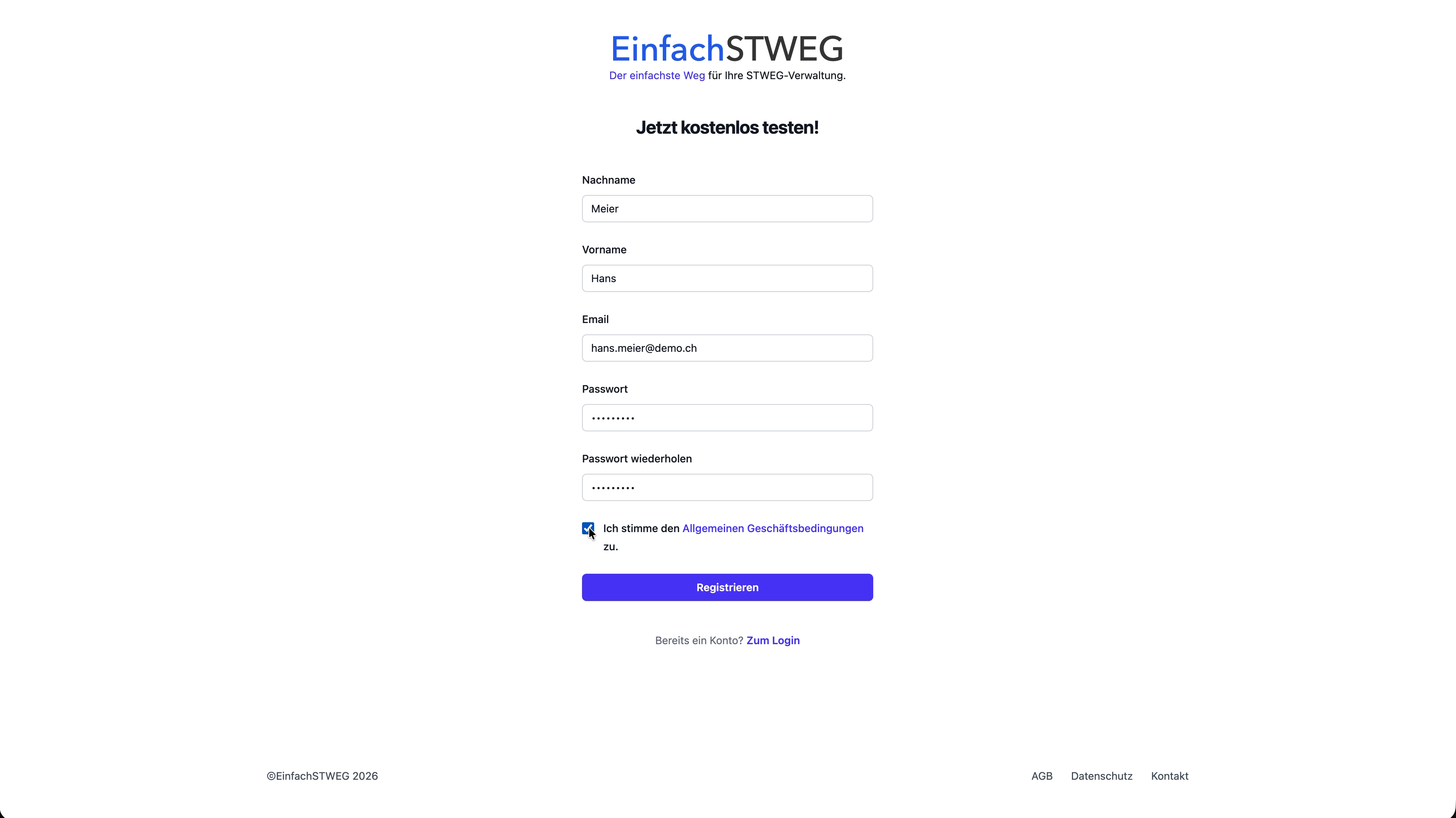 Verteilschlüssel erfassen