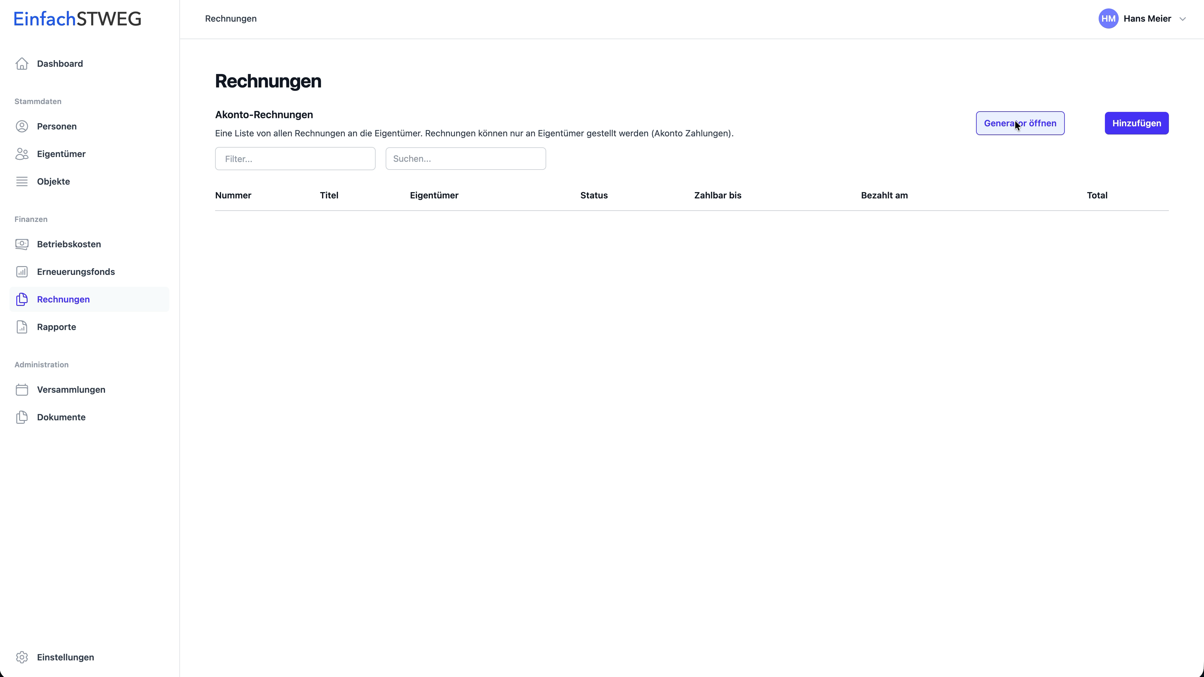 Akontozahlung erfassen