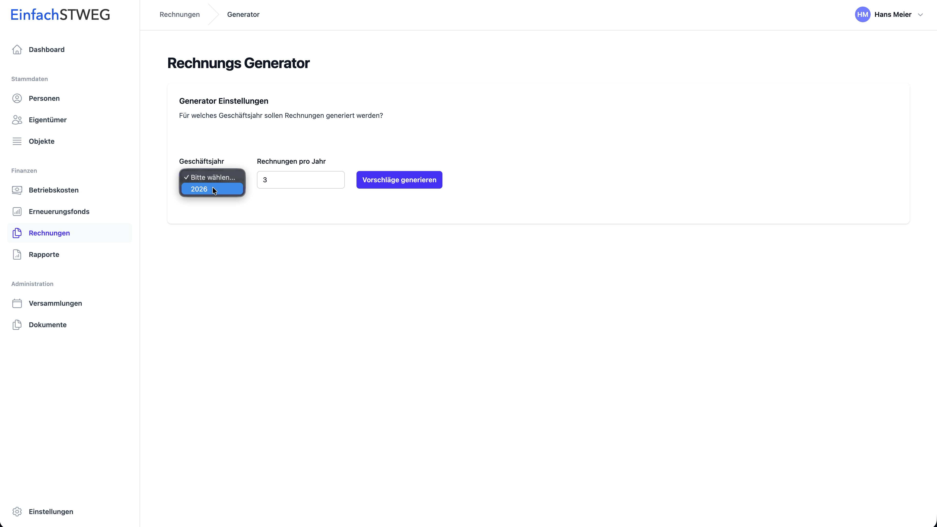 Akontozahlung erfassen